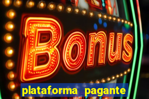 plataforma pagante fortune tiger